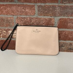 Kate Spade Women's Warm Beige Multi Chelsea Medium Wristlet Pouch